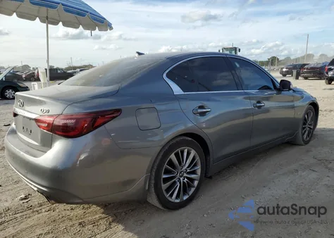 2019 Infiniti Q50 Luxe from USA, damaged, VIN JN1EV7AR8KM555936